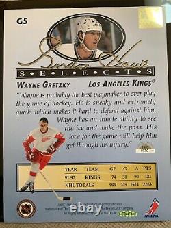 Wayne Gretzky Auto Upper Deck UDA COA Blowup Card Photo Framed Signed /500 1993