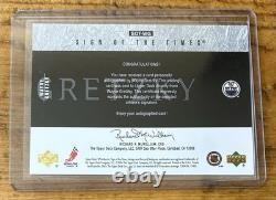 Wayne Gretzky Autograph Sign Of The Times #SOT-WG 2004 Upper Deck
