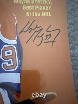 Wayne Gretzky Autographed 1981 Sports Illustrated 14.5 X 20 Cover Photo UDA NHL