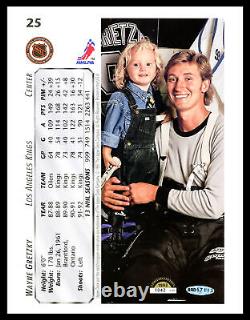 Wayne Gretzky Autographed 1992-93 Upper Deck Jumbo Card Kings UDA Holo #BAD57113