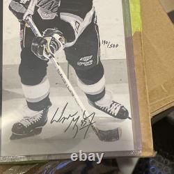 Wayne Gretzky Autographed 1995 Upper Deck Freeze Frame Card 190/500