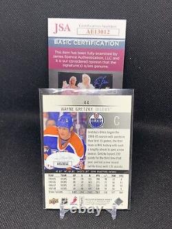 Wayne Gretzky Autographed 2012-13 SP Authentic Card! JSA Authentic Signed Auto