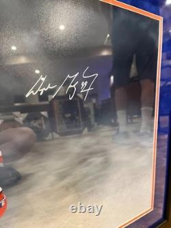 Wayne Gretzky Autographed 32x16 Panoramic Photo Framed UDA COA