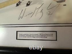 Wayne Gretzky Autographed 8x10 Framed Photo COA