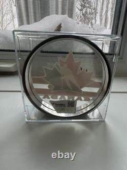 Wayne Gretzky Autographed Acrylic Team Canada Puck Certified By Upper Deck