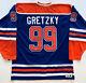 Wayne Gretzky Autographed Edmonton Oilers Jersey Signed Upper Deck Uda