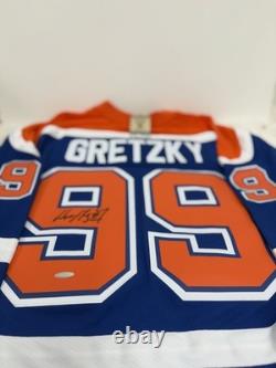 Wayne Gretzky Autographed Edmonton Oilers Rookie Hockey Jersey Upper Deck UDA