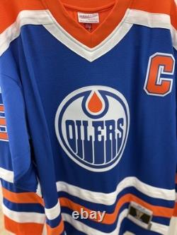 Wayne Gretzky Autographed Edmonton Oilers Rookie Hockey Jersey Upper Deck UDA