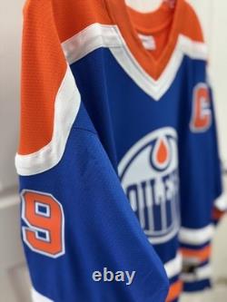 Wayne Gretzky Autographed Edmonton Oilers Rookie Hockey Jersey Upper Deck UDA