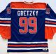 Wayne Gretzky Autographed Edmonton Oilers Hockey Jersey Signed Upper Deck Uda