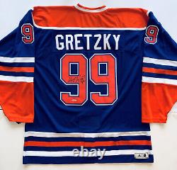 Wayne Gretzky Autographed Edmonton Oilers hockey jersey signed Upper Deck UDA