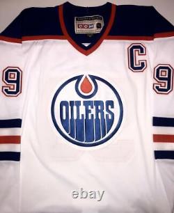 Wayne Gretzky Autographed Edmonton Oilers hockey jersey signed Upper Deck UDA