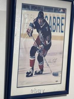 Wayne Gretzky Autographed Framed Photo Upper Deck Oilers Rangers Limited Edition