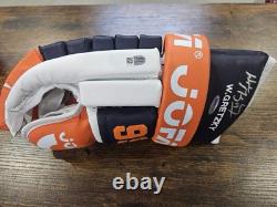 Wayne Gretzky Autographed Hockey Glove Upper Deck COA Edmonton Oilers Pouch Box
