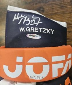 Wayne Gretzky Autographed Hockey Glove Upper Deck COA Edmonton Oilers Pouch Box