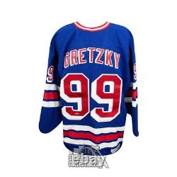 Wayne Gretzky Autographed New York Rangers Hockey Jersey Upper Deck