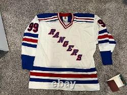 Wayne Gretzky Autographed UDA New York Rangers official game jersey NYR Auto