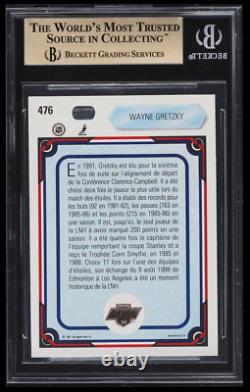 Wayne Gretzky BGS 10 1990-91 Upper Deck French All-Star Pristine Card POP 2