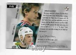 Wayne Gretzky Brett Hull 2000 Upper Deck Combo Game Used Jersey 40/50