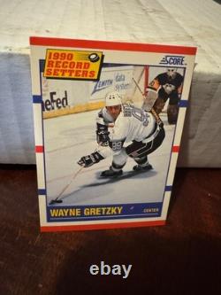 Wayne Gretzky Card Lot (5) Score Record Setters, All-Star, Upper Deck GM's Cho