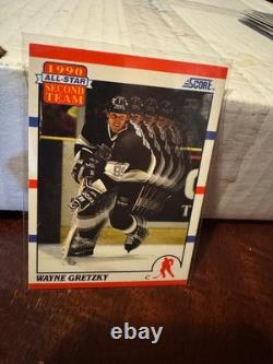 Wayne Gretzky Card Lot (5) Score Record Setters, All-Star, Upper Deck GM's Cho