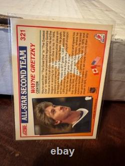 Wayne Gretzky Card Lot (5) Score Record Setters, All-Star, Upper Deck GM's Cho