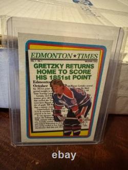 Wayne Gretzky Card Lot (5) Score Record Setters, All-Star, Upper Deck GM's Cho