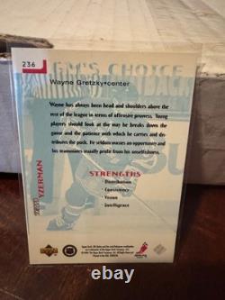 Wayne Gretzky Card Lot (5) Score Record Setters, All-Star, Upper Deck GM's Cho