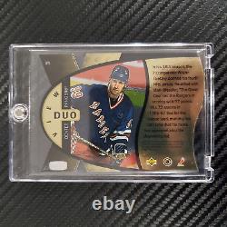 Wayne Gretzky Duo View Die Cut 1997-98 Upper Deck SPX DV1 New York Rangers