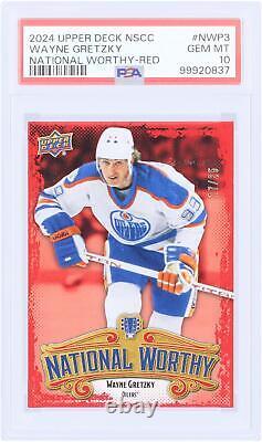 Wayne Gretzky Edmonton Oilers 2024 Upper Deck NSCC National Worthy Item#13917011