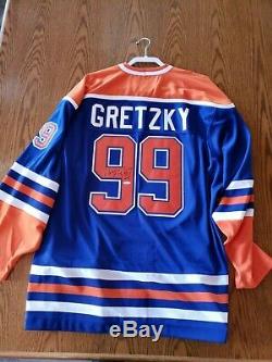 Wayne Gretzky Edmonton Oilers Autographed Jersey Upper Deck