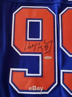 Wayne Gretzky Edmonton Oilers Autographed Jersey Upper Deck