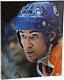 Wayne Gretzky Edmonton Oilers Signed 20 X 24 Up Close & Personal Canvas Ud