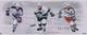Wayne Gretzky Edmonton Oilers Signed 36 X 15 Triple Threat Photo Upper Deck