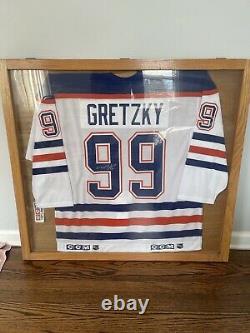 Wayne Gretzky Edmonton Oilers Signed Autographed Hockey Jersey With COA