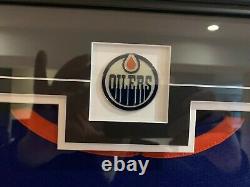 Wayne Gretzky Edmonton Oilers Signed Autographed Jersey Framed UDA Upper Deck