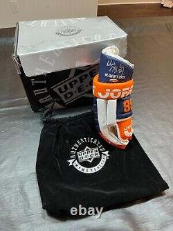 Wayne Gretzky Edmonton Oilers Signed JOFA Right Hand Hockey Glove Upper Deck