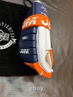 Wayne Gretzky Edmonton Oilers Signed JOFA Right Hand Hockey Glove Upper Deck