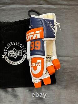 Wayne Gretzky Edmonton Oilers Signed JOFA Right Hand Hockey Glove Upper Deck