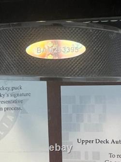 Wayne Gretzky Edmonton Oilers Signed Puck Upper Deck 40th Anniversary 34/40 RARE