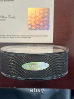 Wayne Gretzky Edmonton Oilers Signed Puck Upper Deck 40th Anniversary 34/40 RARE