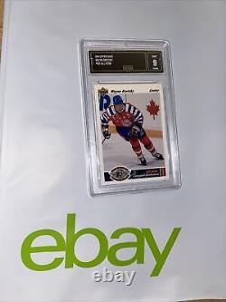 Wayne Gretzky GMA 9 MINT Vintage Hockey Upper Deck All Star Collector Card 1991