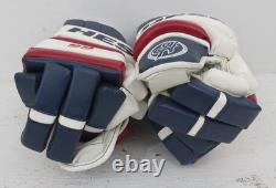 Wayne Gretzky HOF Signed Hespeler Game Model Hockey Gloves Upper Deck 195743