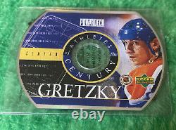 Wayne Gretzky Hof 1999 Upper Deck Powerdeck Athletes Of The Century CD-ROM Card