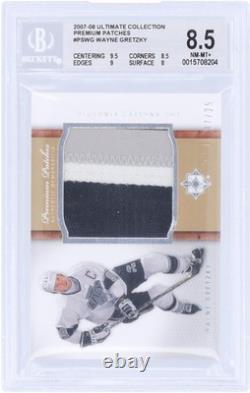 Wayne Gretzky Kings 2007-08 Upper Deck Ultimate Collection #7/25 BGS 8.5 Card