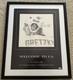 Wayne Gretzky Kings Hhof Signed Poster Vintage Upper Deck Uda Loa Full Autograph