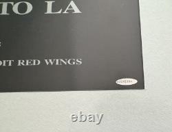 Wayne Gretzky Kings HHOF Signed Poster Vintage Upper Deck UDA LOA Full Autograph