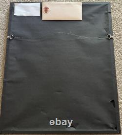 Wayne Gretzky Kings HHOF Signed Poster Vintage Upper Deck UDA LOA Full Autograph