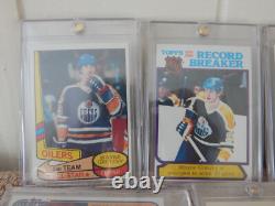 Wayne Gretzky Kings Rangers Oilers Topps Upper Deck 62 Card NHL Hockey Lot
