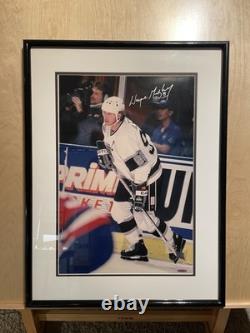 Wayne Gretzky LA Kings Signed 16x20 Framed Photo UDA COA High Grade Signature